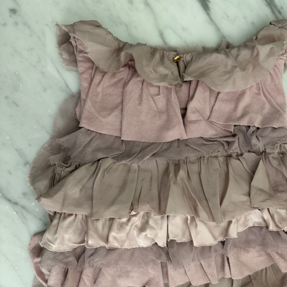 Crewcuts 4-5 Silk & Cotton Ruffle Dress - Picture 7 of 12